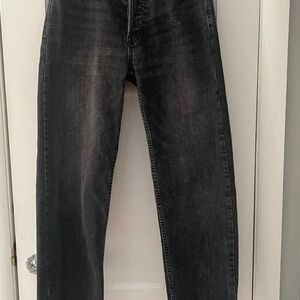 Free People We the Free Black Jeans Size 24/00 -curvy fit
